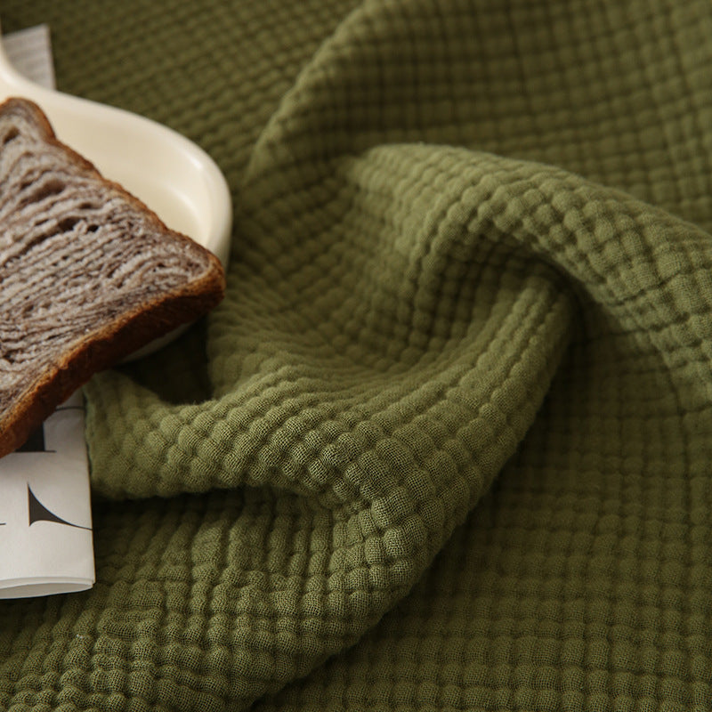 Minimalist Four-Layer Gauze Tassel Blanket Office Summer Thin Cover Blanket Air Conditioning Quilt