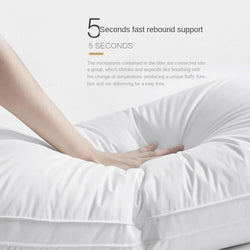 Cotton Star Hotel Pillow Core Three-Dimensional Feather Velvet Slow Rebound Pillow