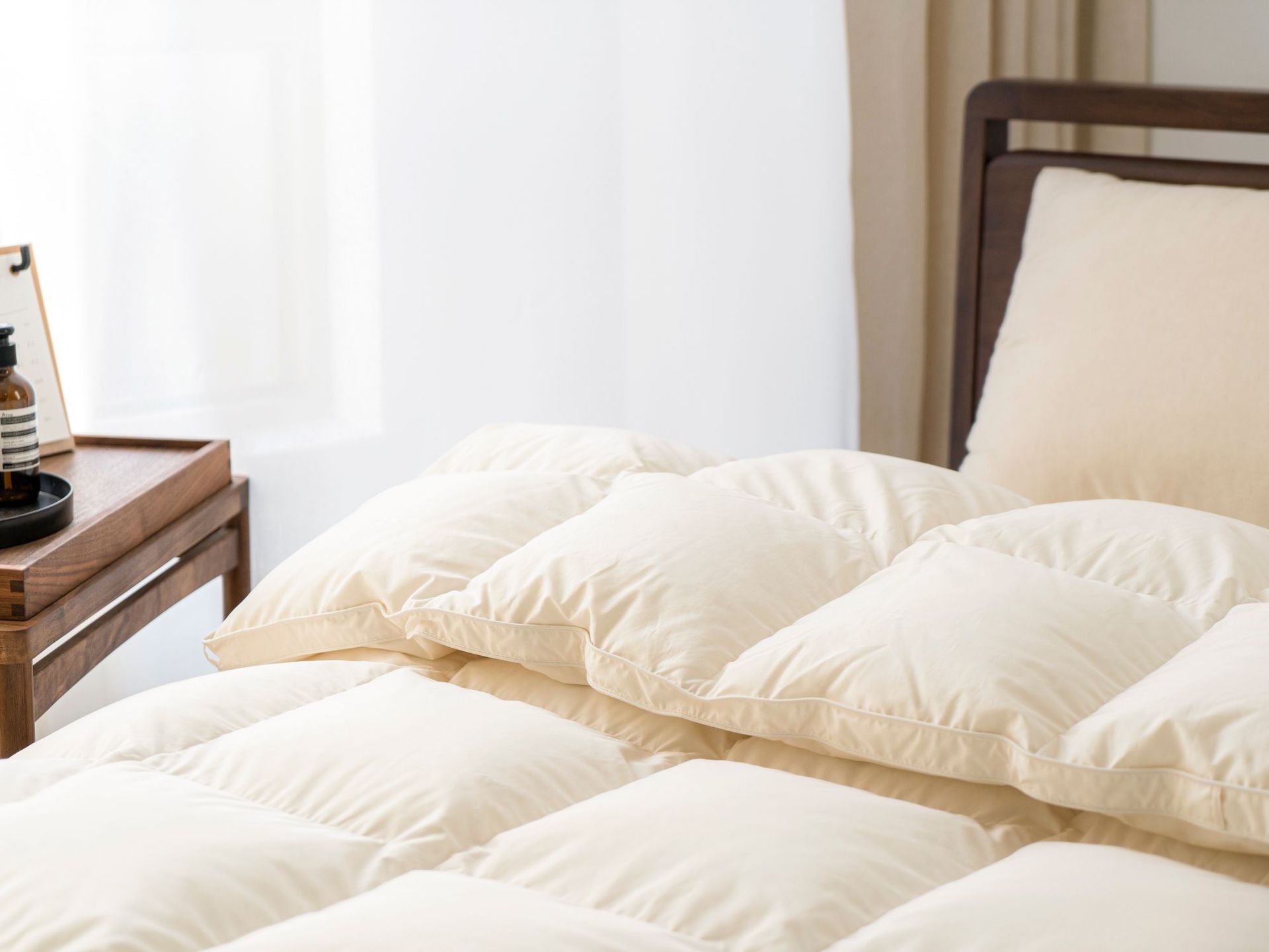 Down Quilt 95% White Goose Down Thickened Warm Winter Quilt Double Spring and Autumn Quilt Core