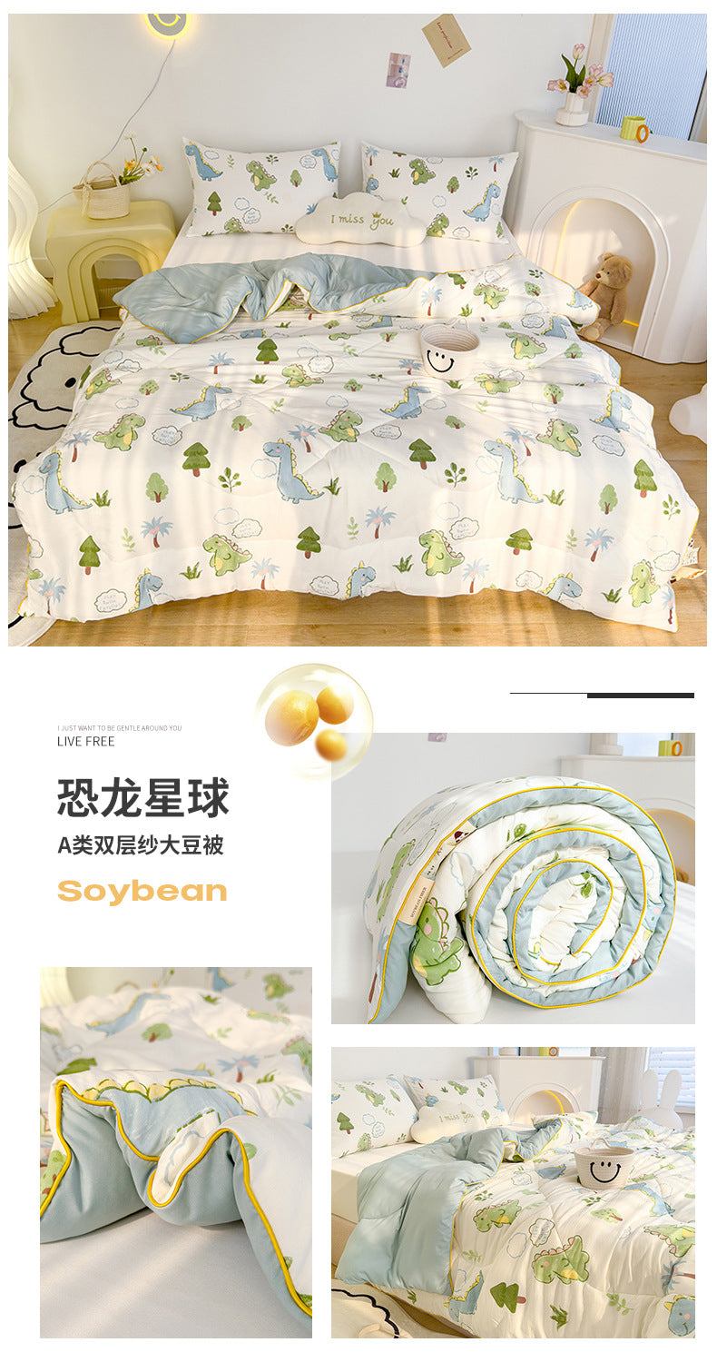 Maternity Grade Soybean Fiber Summer Air Conditioning Quilt