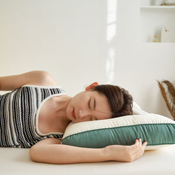 Cotton Ketsumeishi Pillow Buckwheat Hull Cervical Pillow Improve Sleeping Herbal Low Loft Pillow Insert