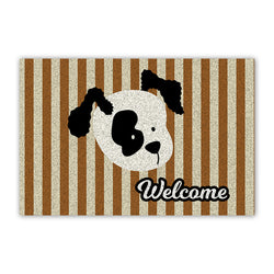 Home Cartoon outside Door Carpet Stain-Resistant and Washable Can Be Cut