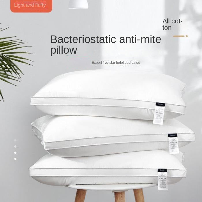 Cotton Star Hotel Pillow Core Three-Dimensional Feather Velvet Slow Rebound Pillow