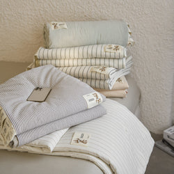 Pure Cotton Summer Quilt Washed Full Cotton Striped Soybean Air Conditioning Quilt