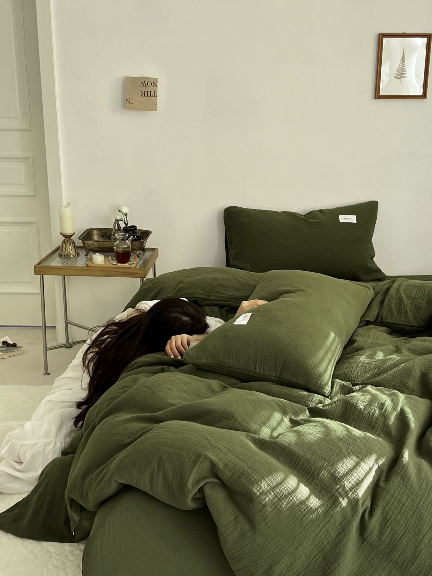 Baby-grade All-cotton Double-layer Gauze Four-piece Set