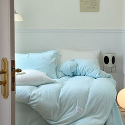 Baby-grade All-cotton Double-layer Gauze Four-piece Set
