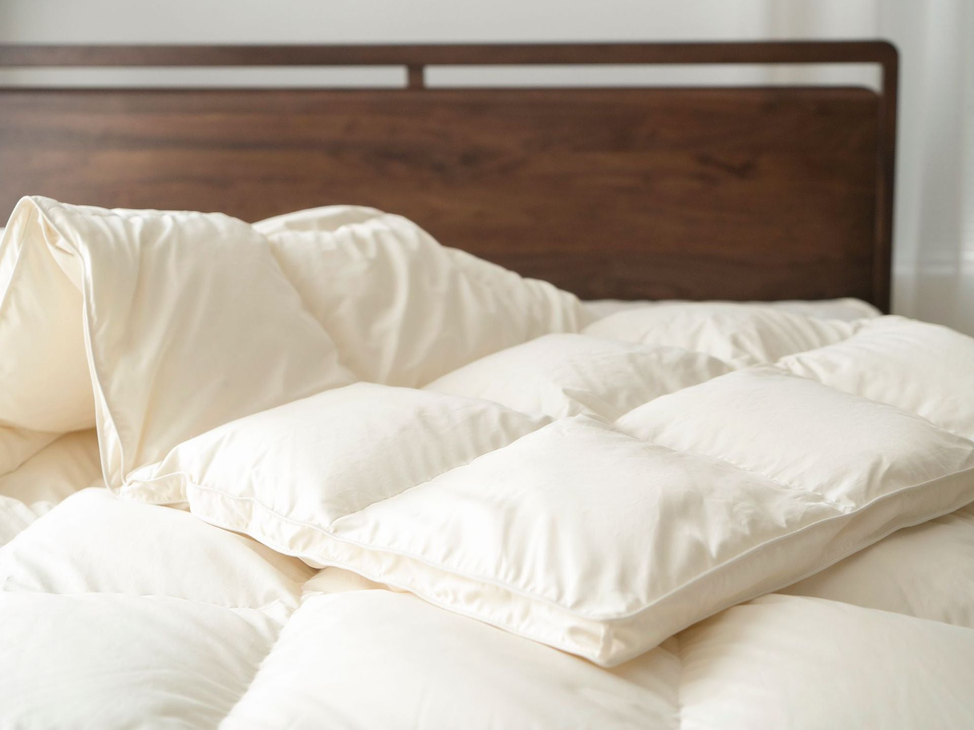 Down Quilt 95% White Goose Down Thickened Warm Winter Quilt Double Spring and Autumn Quilt Core