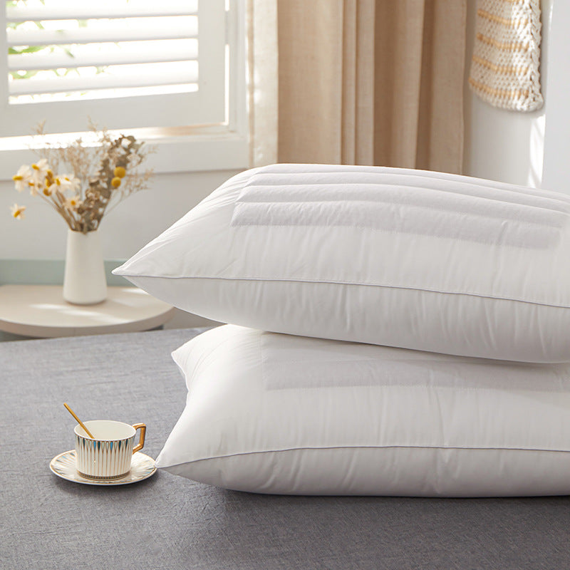 Cotton Star Hotel Pillow Core Three-Dimensional Feather Velvet Slow Rebound Pillow