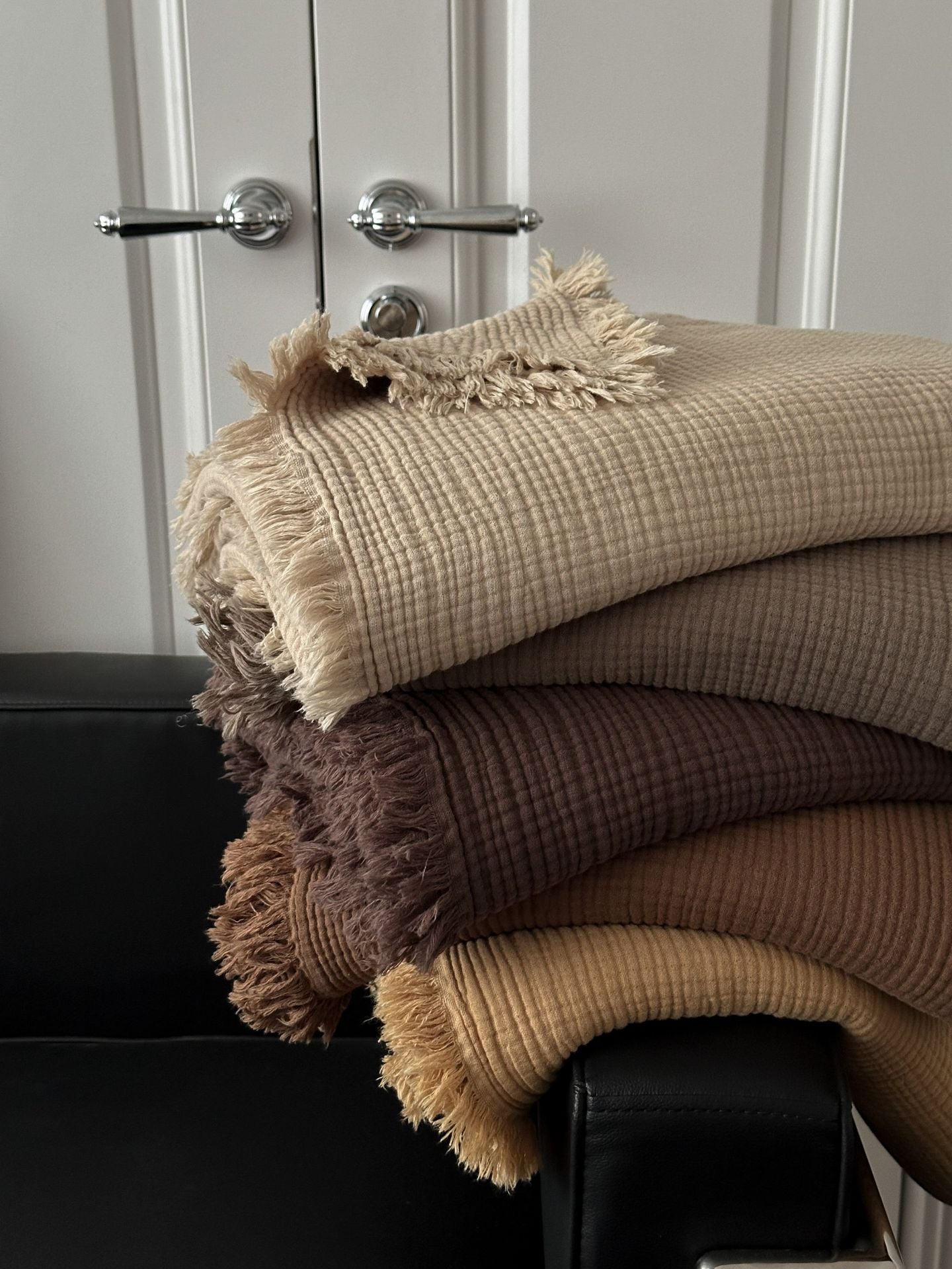 Minimalist Four-Layer Gauze Tassel Blanket Office Summer Thin Cover Blanket Air Conditioning Quilt