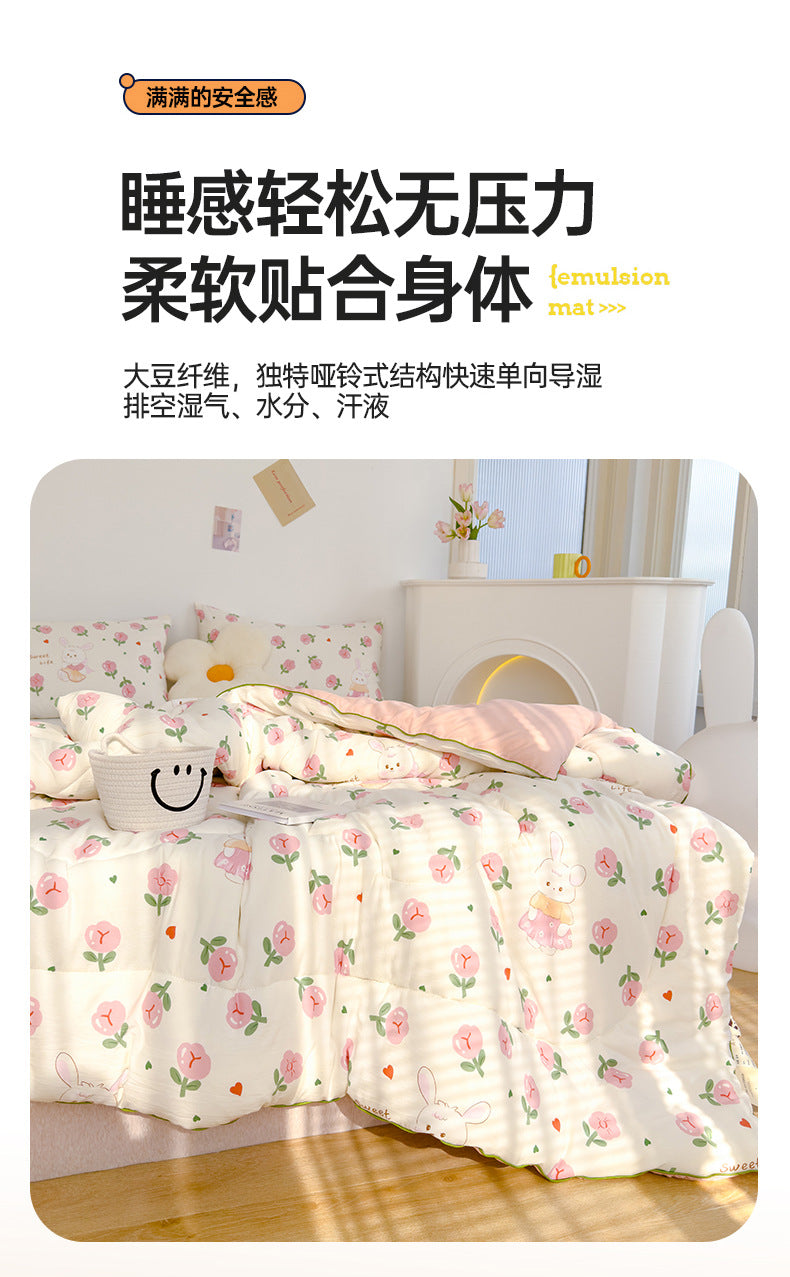 Maternity Grade Soybean Fiber Summer Air Conditioning Quilt