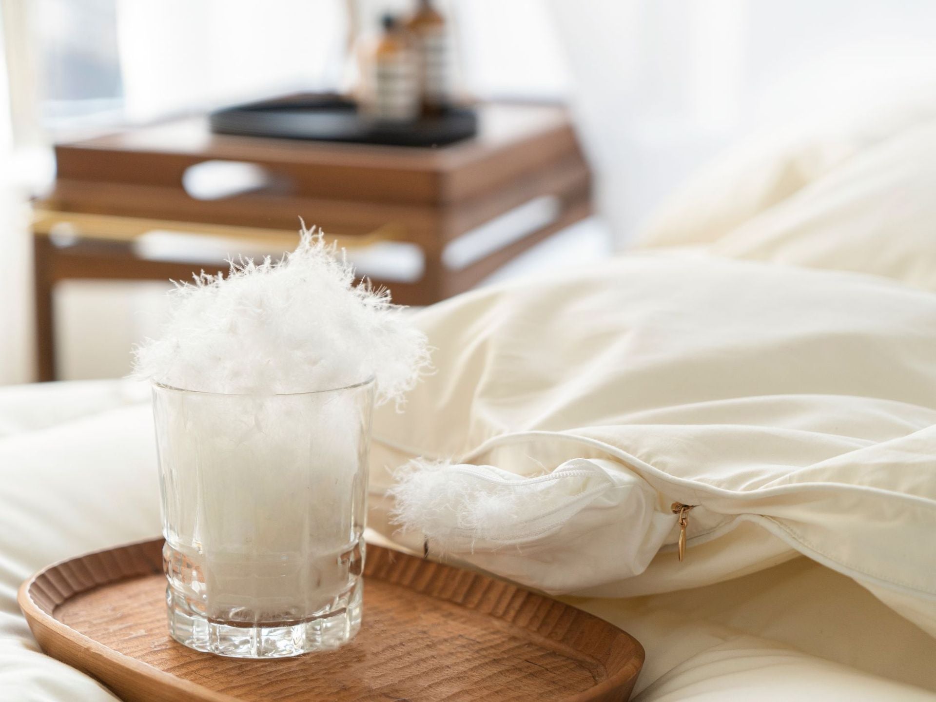 Down Quilt 95% White Goose Down Thickened Warm Winter Quilt Double Spring and Autumn Quilt Core