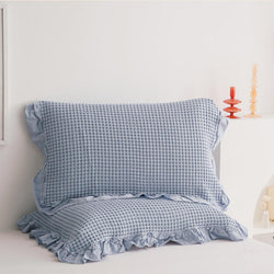 Pure Cotton Waffle Soft Towel Blanket Summer Quilt