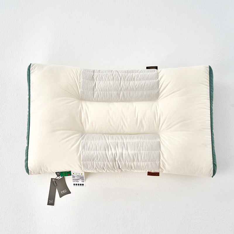 Cotton Ketsumeishi Pillow Buckwheat Hull Cervical Pillow Improve Sleeping Herbal Low Loft Pillow Insert