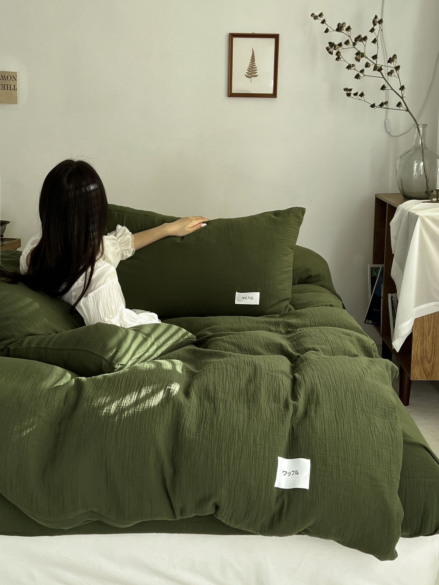 Baby-grade All-cotton Double-layer Gauze Four-piece Set