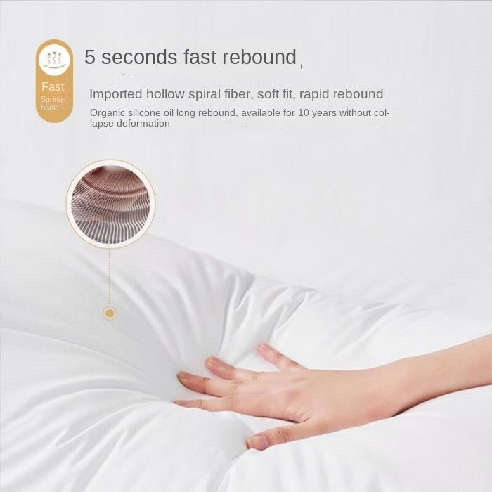 Cotton Star Hotel Pillow Core Three-Dimensional Feather Velvet Slow Rebound Pillow