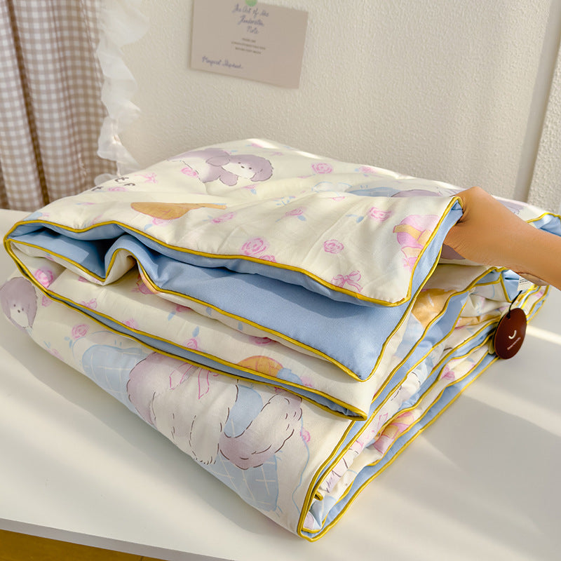 Maternity Grade Soybean Fiber Summer Air Conditioning Quilt