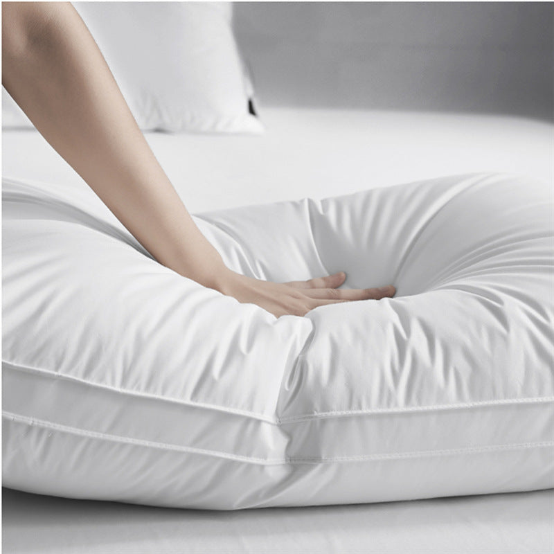 Cotton Star Hotel Pillow Core Three-Dimensional Feather Velvet Slow Rebound Pillow