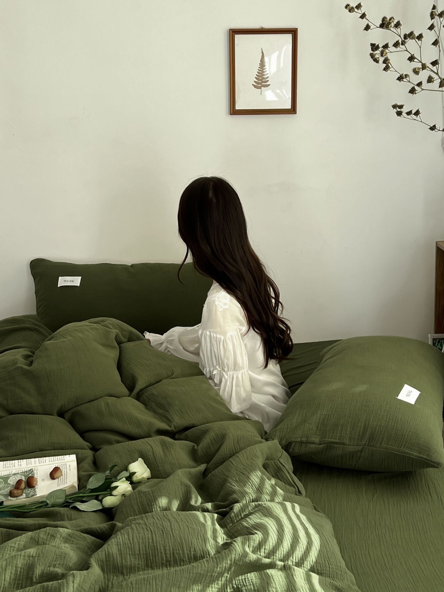 Baby-grade All-cotton Double-layer Gauze Four-piece Set