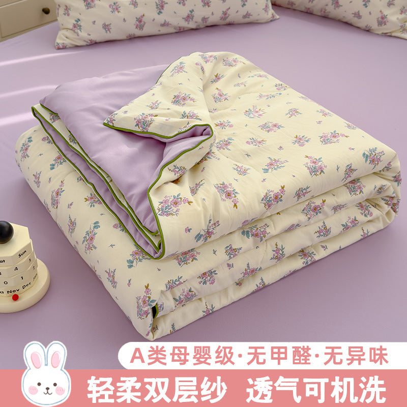 Maternity Grade Soybean Fiber Summer Air Conditioning Quilt