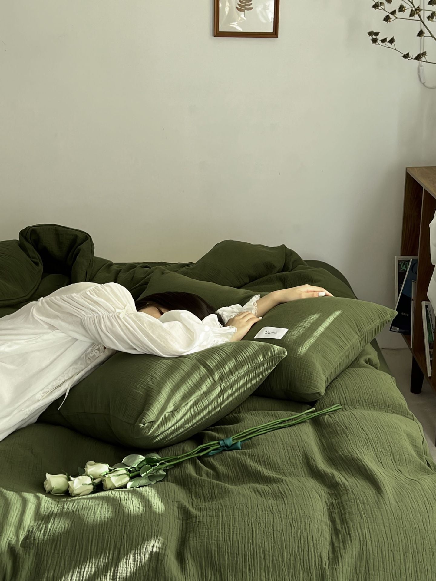 Baby-grade All-cotton Double-layer Gauze Four-piece Set