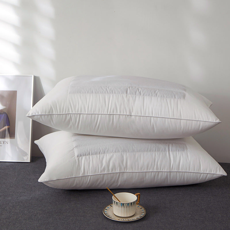 Cotton Star Hotel Pillow Core Three-Dimensional Feather Velvet Slow Rebound Pillow