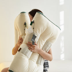 Cotton Ketsumeishi Pillow Buckwheat Hull Cervical Pillow Improve Sleeping Herbal Low Loft Pillow Insert