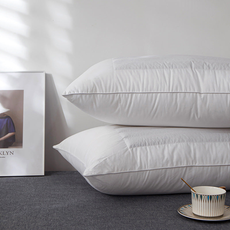 Cotton Star Hotel Pillow Core Three-Dimensional Feather Velvet Slow Rebound Pillow