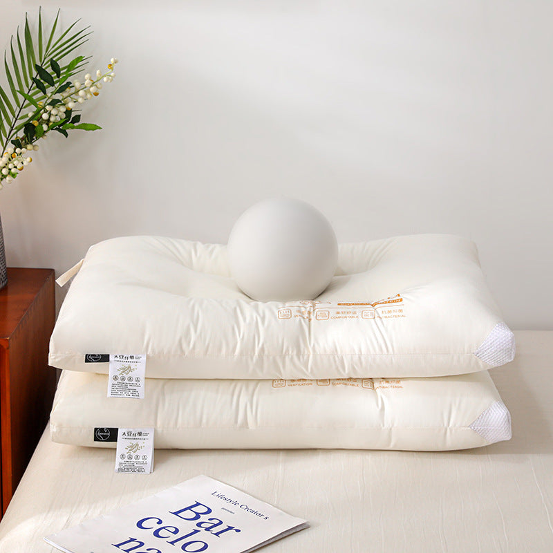 Cotton Star Hotel Pillow Core Three-Dimensional Feather Velvet Slow Rebound Pillow