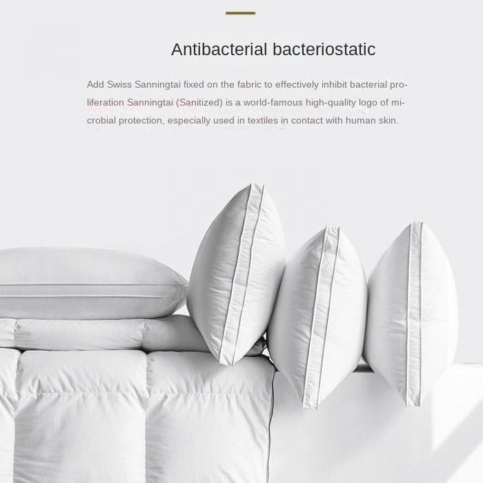 Cotton Star Hotel Pillow Core Three-Dimensional Feather Velvet Slow Rebound Pillow