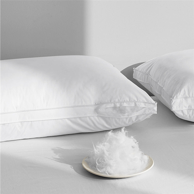 Cotton Star Hotel Pillow Core Three-Dimensional Feather Velvet Slow Rebound Pillow