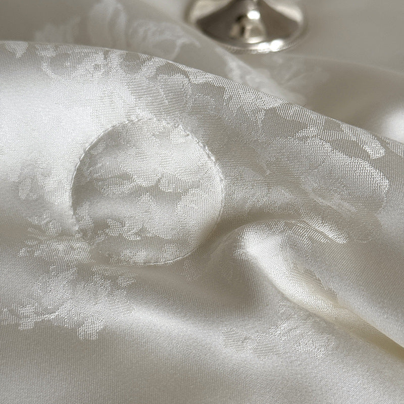 Austria60Branch Lanjing Tencel Jacquard Summer Blanket Four-Piece Set