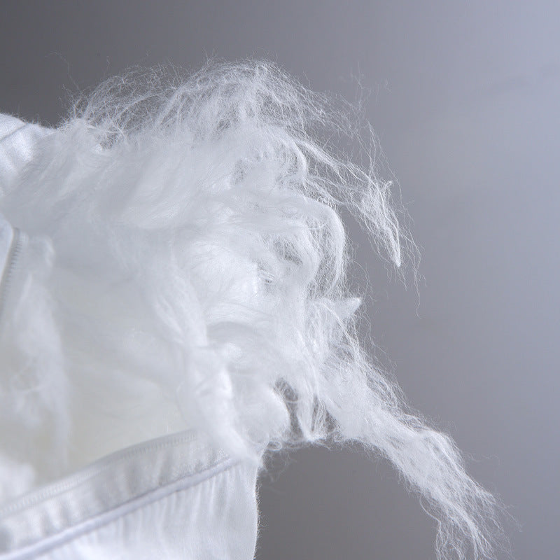 Cotton Star Hotel Pillow Core Three-Dimensional Feather Velvet Slow Rebound Pillow