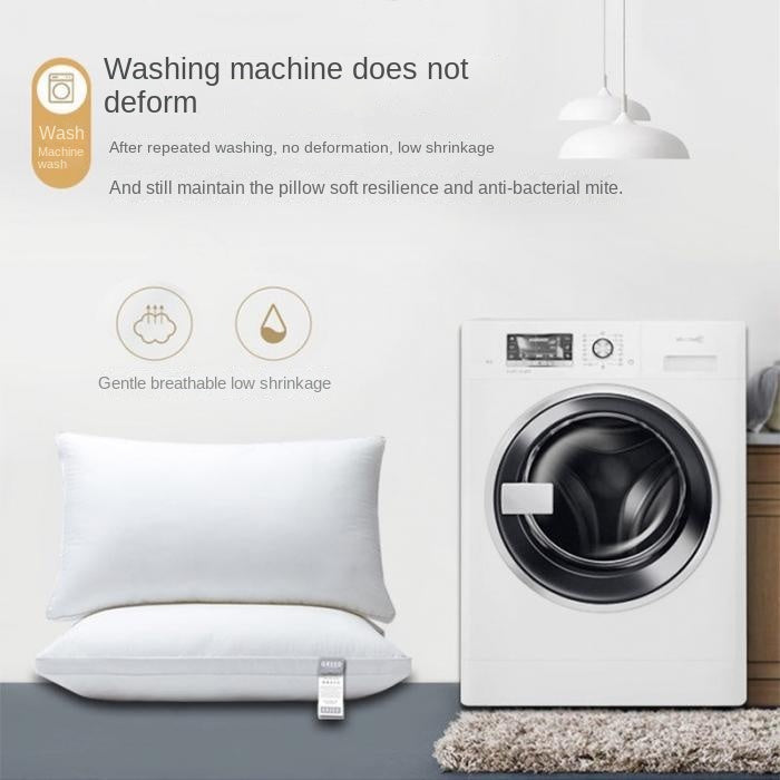 Cotton Star Hotel Pillow Core Three-Dimensional Feather Velvet Slow Rebound Pillow