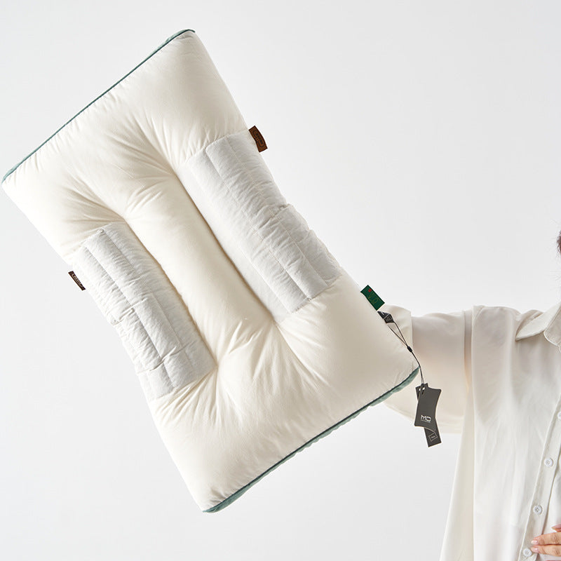 Cotton Ketsumeishi Pillow Buckwheat Hull Cervical Pillow Improve Sleeping Herbal Low Loft Pillow Insert