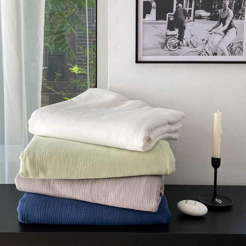 Baby-grade All-cotton Double-layer Gauze Four-piece Set