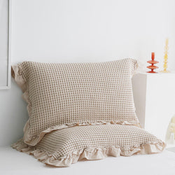 Pure Cotton Waffle Soft Towel Blanket Summer Quilt
